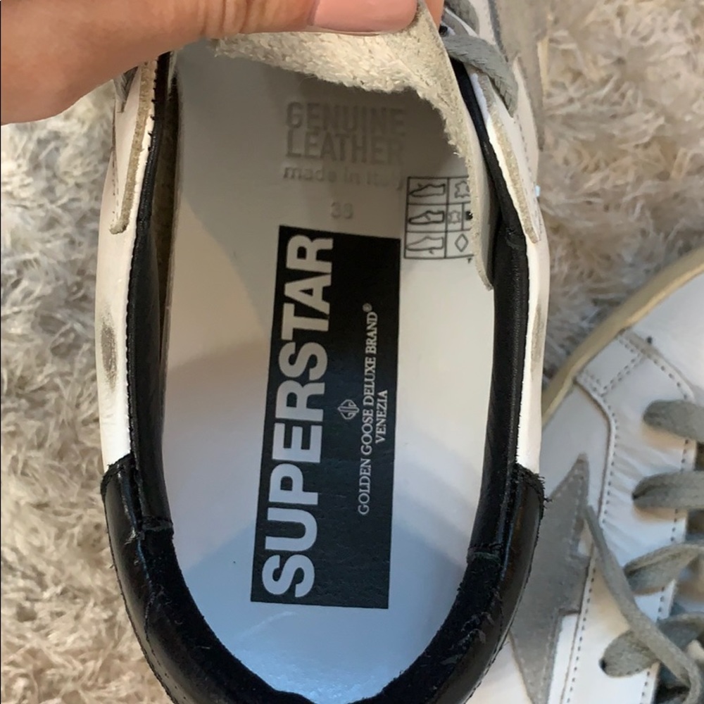 SOLD Golden Goose Leather Superstar sneakers - Picture 6 of 8